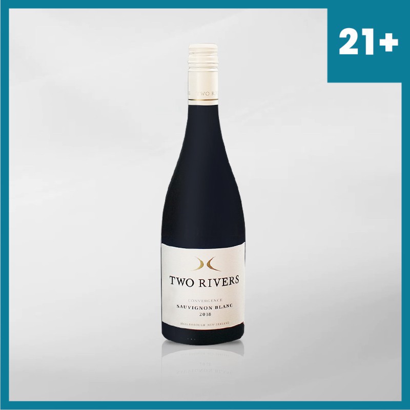 Two Rivers Sauvignon Blanc Convergence 750 Ml ( Original &amp; Resmi By Vinyard )