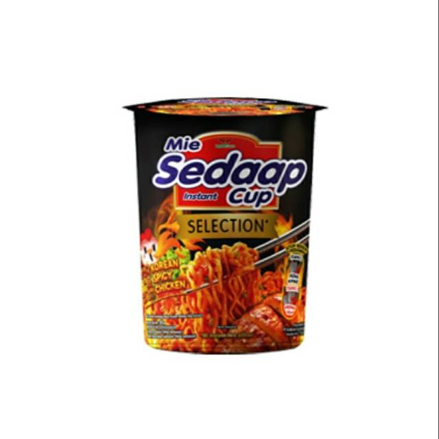 

Mie sedaap cup selection korean spicy chicken 81gr
