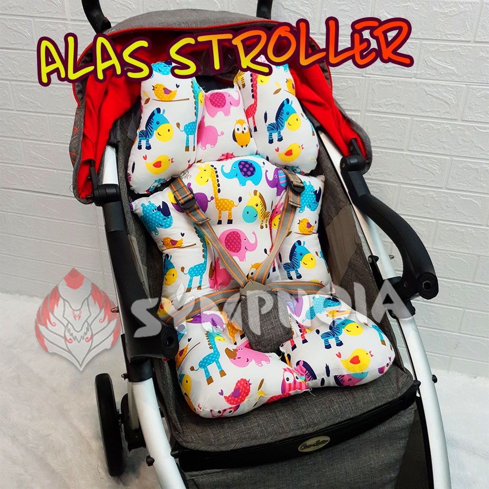 [COD] Alas Stroller Universal Strollerpad Pelindung Semua Stroller Model Elephant