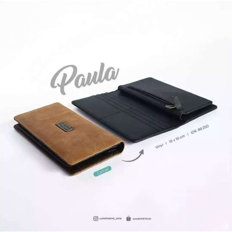 Dompet Paula Camel Rumah Warna