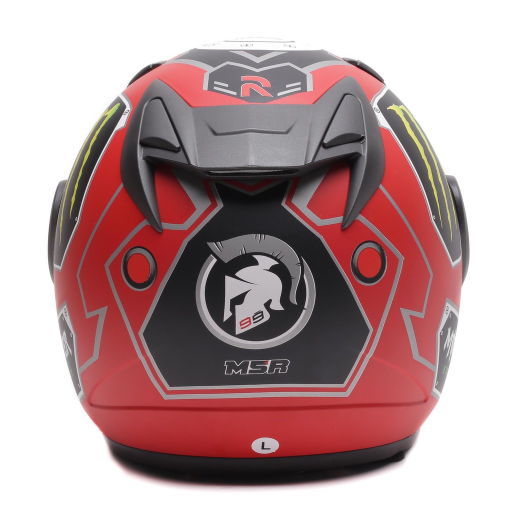 [Helm Dewasa] MSR Helmet Javelin - Monster - Merah Doff