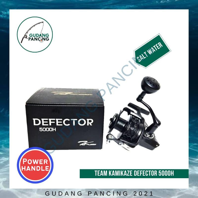 Reel Pancing Team Kamikaze Defector 5000H - Salt water & Power handle