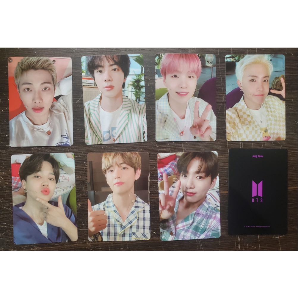 7pcs / set Kartu Foto Mini HD BTS Merch Untuk Koleksi