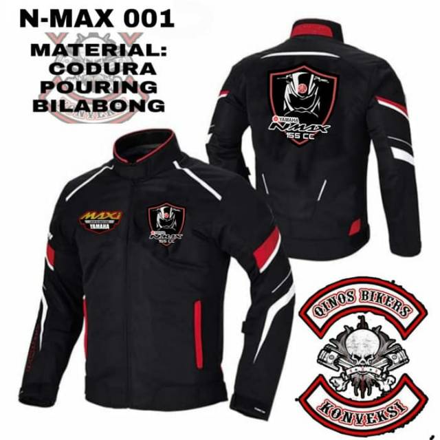Jaket Touring Nmax Jaket Motor Nmax Jaket Yamaha Nmax ProtektorJaket Motor Touring Nmax 01