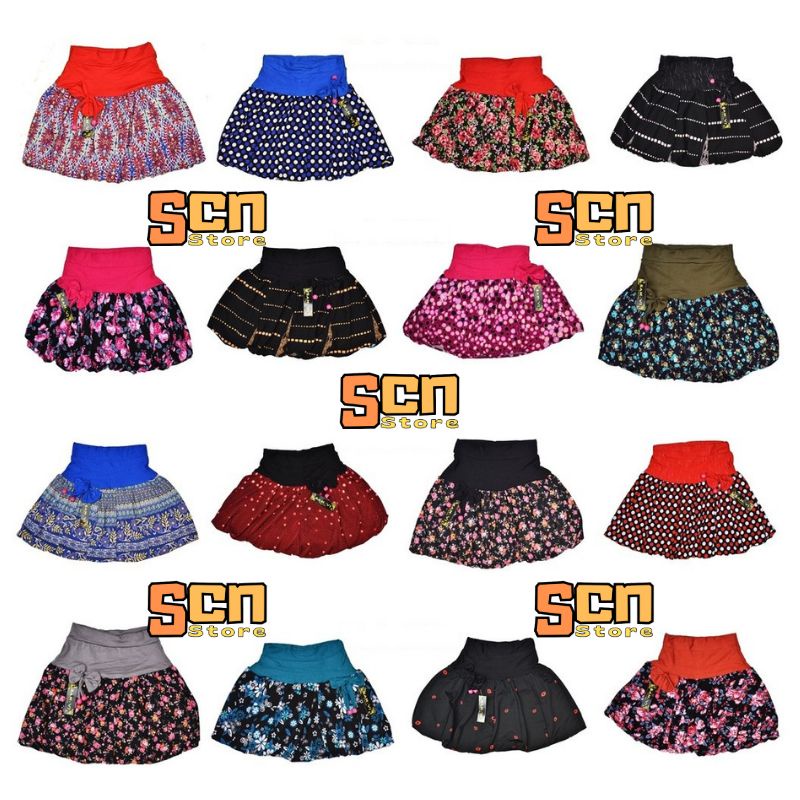 SCN STORE Rok Anak Pe Pulm Usia 2-3 Tahun // Rok Balon Anak