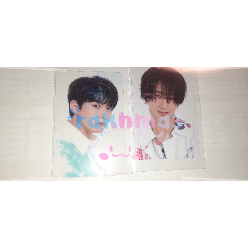 Photocard PC Yesung Ryeowook Benefit SM Store Seasons Greetings Super Junior SG 20222