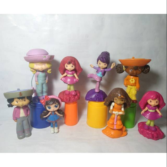 Strawberry Shortcake Happy Meal Mcdonalds Mcd Stoberi Toys Figure Girl Stroberi Girls Toy Mcdonald