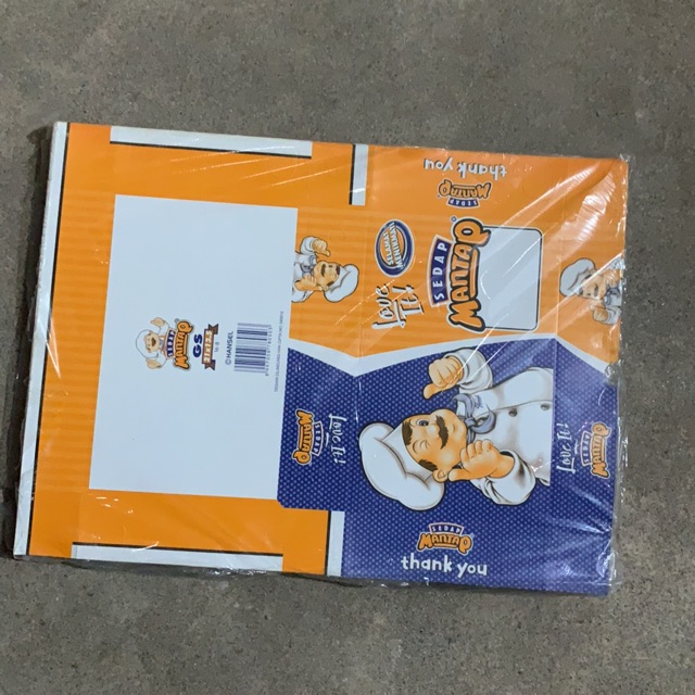 

Box dus kue sedap mantap 21x13.5 100pcs