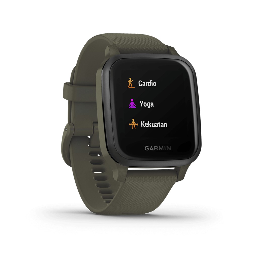 Garmin Venu SQ MUSIC Square GPS Smartwatch Garansi Resmi TAM 2 Tahun