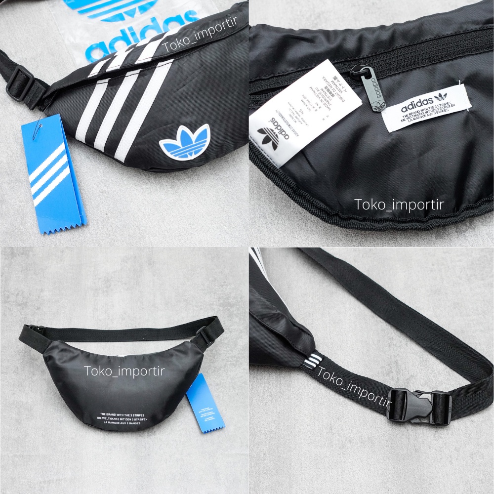 Waistbag Adidas Nylon Import Mirror Ori