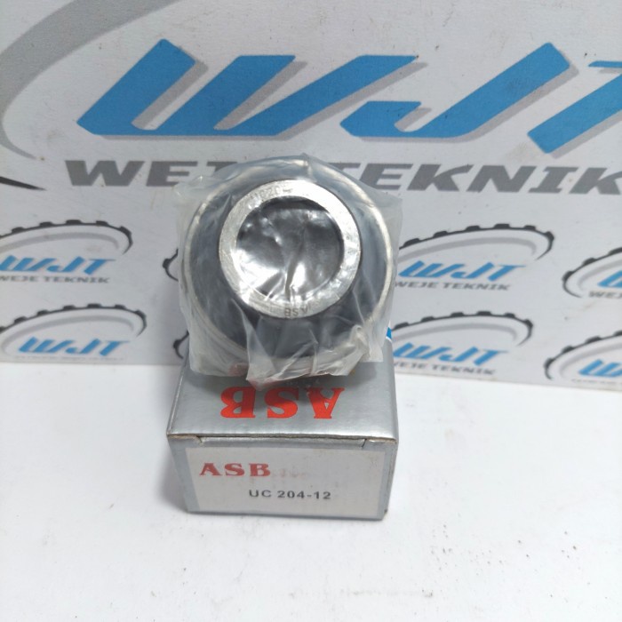 Laher isi Laher duduk Pillow Block ASB UC 204-12 lubang as 19mm