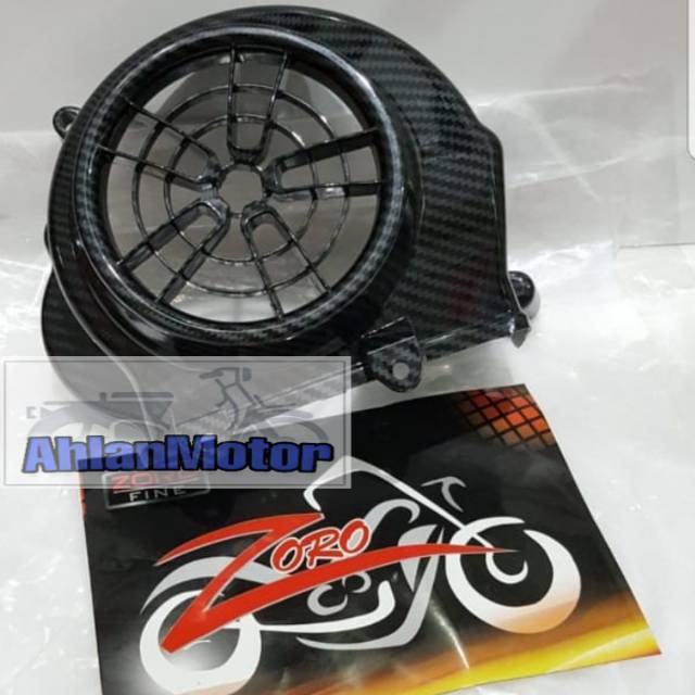 COVER KIPAS CARBON Beat&Scoopy ESP, Cover Kipas BEAT & Scoopy PGM-FI /Cover kipas CARBON Murah