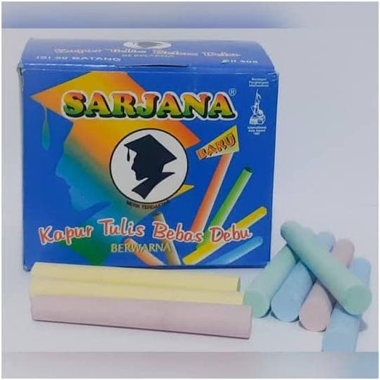 

Cuci Gudang Awal Tahun Kapur Tulis Sarjana Warna (isi 50)/Kapur Papan Tulis Sarjana Warna/i Cuci Gudang Awal Tahun