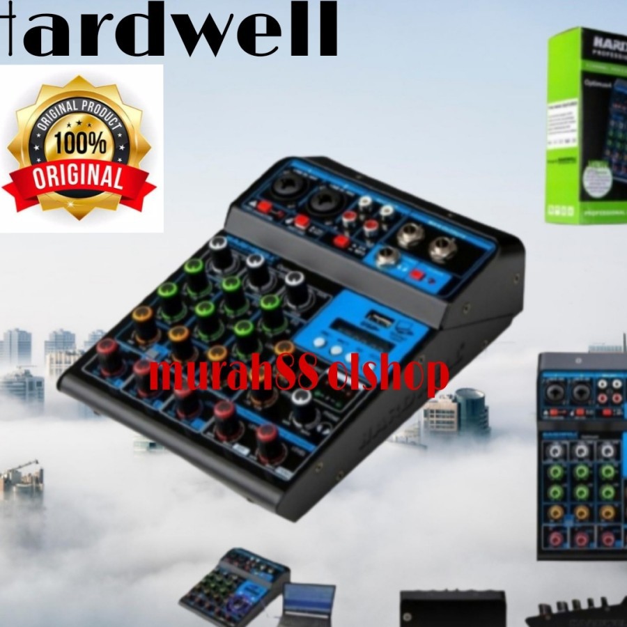 mixer audio hardwell  4ch optimus original