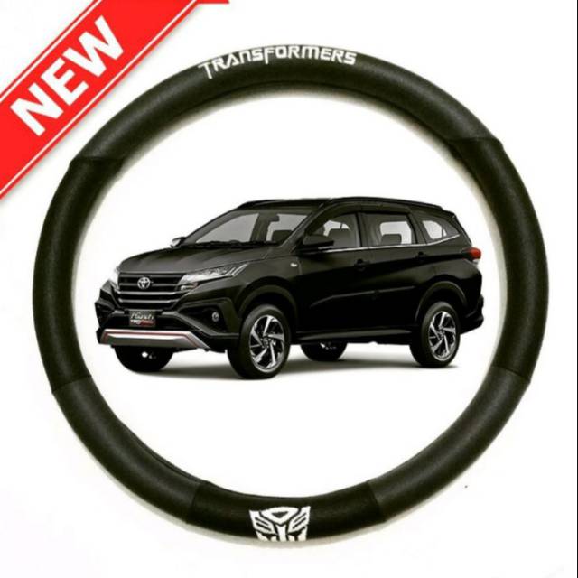 sarung stir pelindung bungkus setir cover stir mobil rush new rush TRD Sportivo