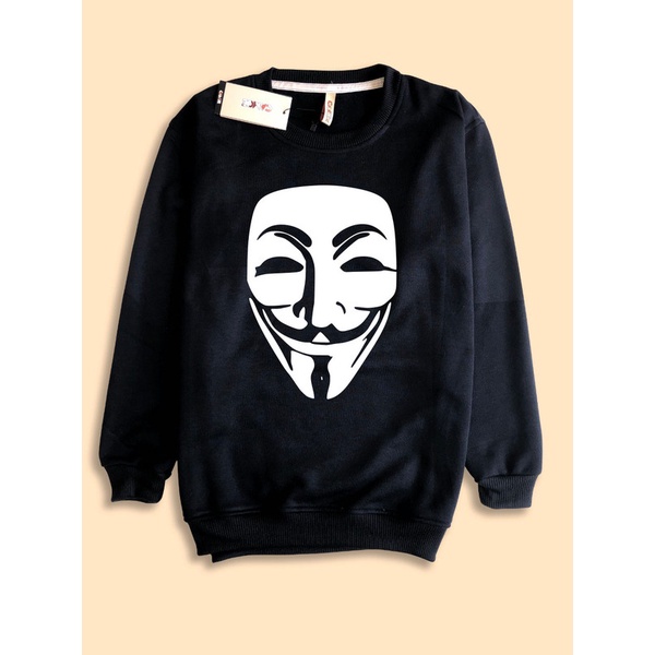 Sweater Sweatshirt Anonymous Hacker Mask