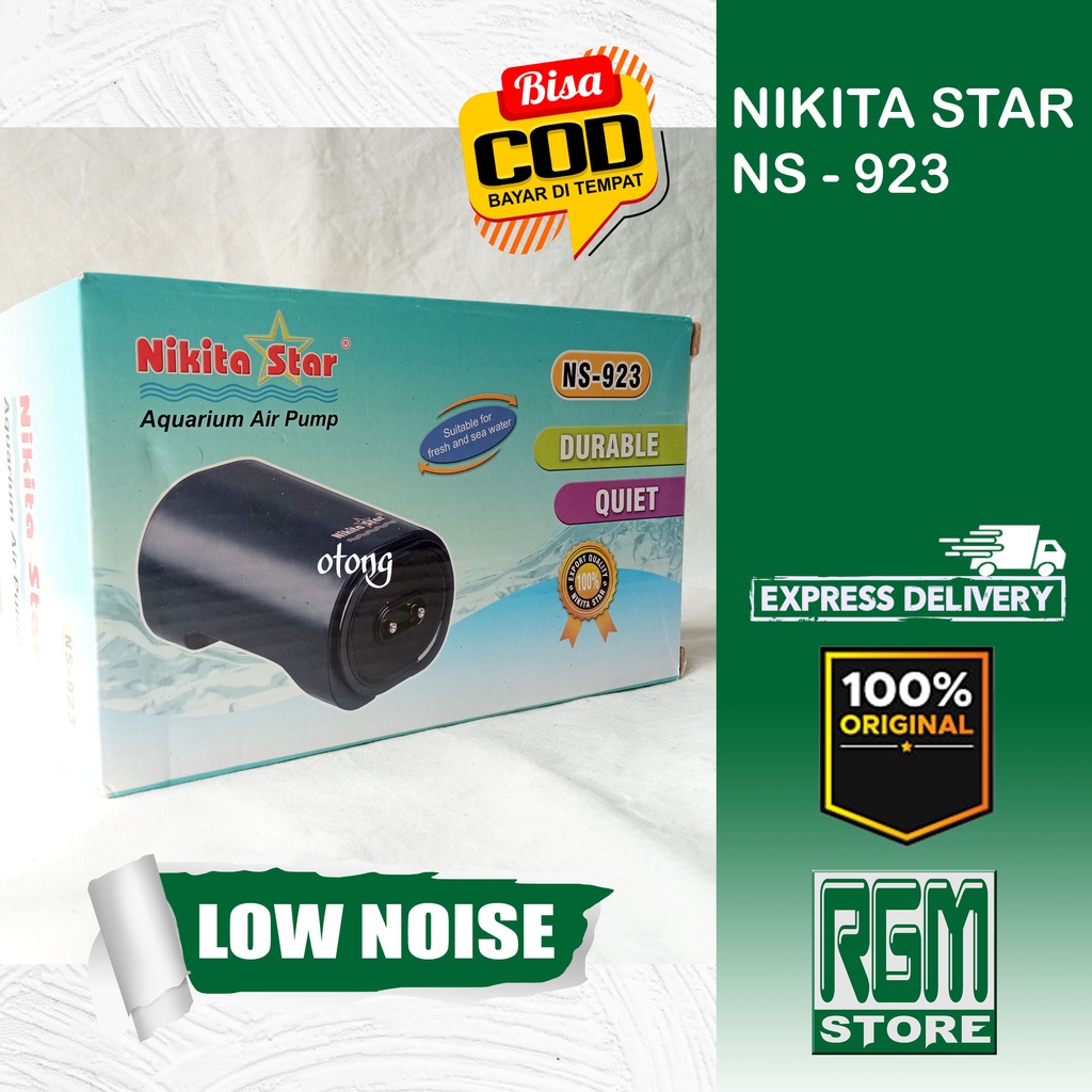 NIKITA STAR NS 923 NS923 mesin aerator pompa udara air pump aquarium