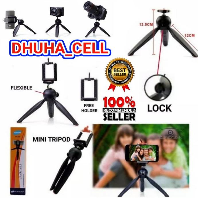 Tripod Camera Yunteng Mini Yt-228 / Yt228 / Tripod Selfie Yt 228
