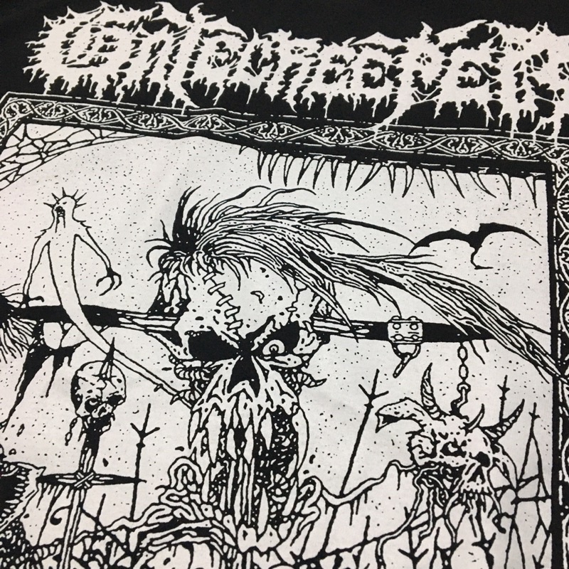 KAOS GATECREEPER DEATH METAL MERCHCONS COD BAYAR DI TEMPAT