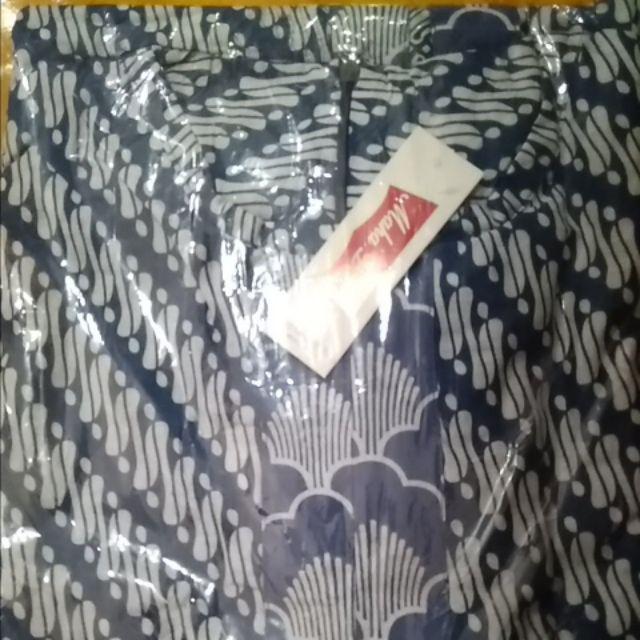 Gamis Batik Lawasan Biru