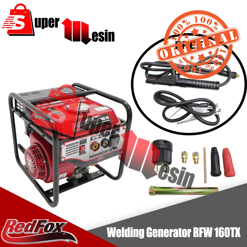 welding generator 1000 watt Mesin genset las RFW 160 TX
