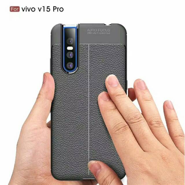 Case VIVO V15 PRO Case Leather Auto Focus Original