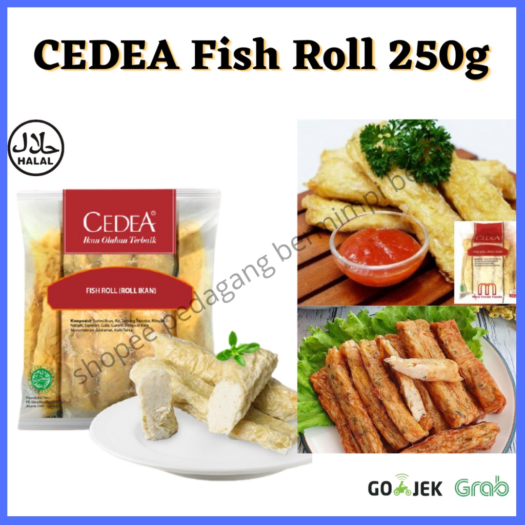 CEDEA Fish Roll 250g/ Ikan Olahan 250g