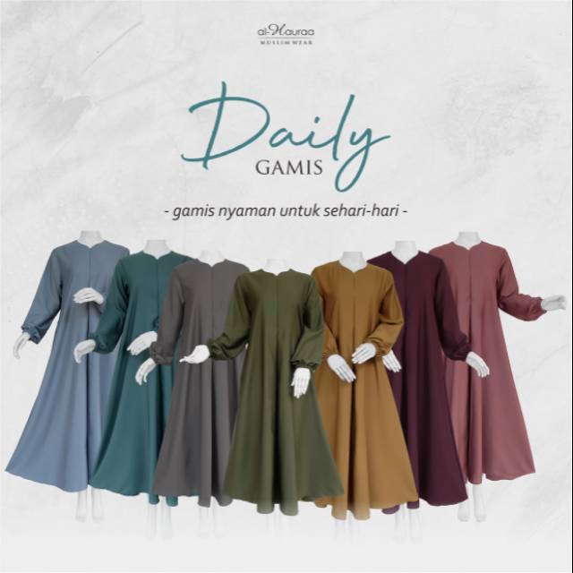 Gamis Daily By Alhauraa