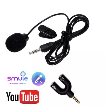 Paket Youtube Youtuber Vlog Vlogger Smule Alat Rekam Rekaman Mic Clip