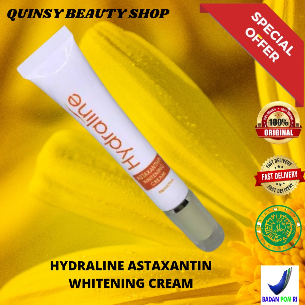 Hydraline astaxanthin whitening cream