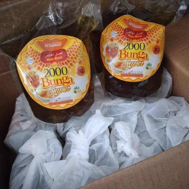 Madu  murni Al -yamany 2000 bunga SUPER