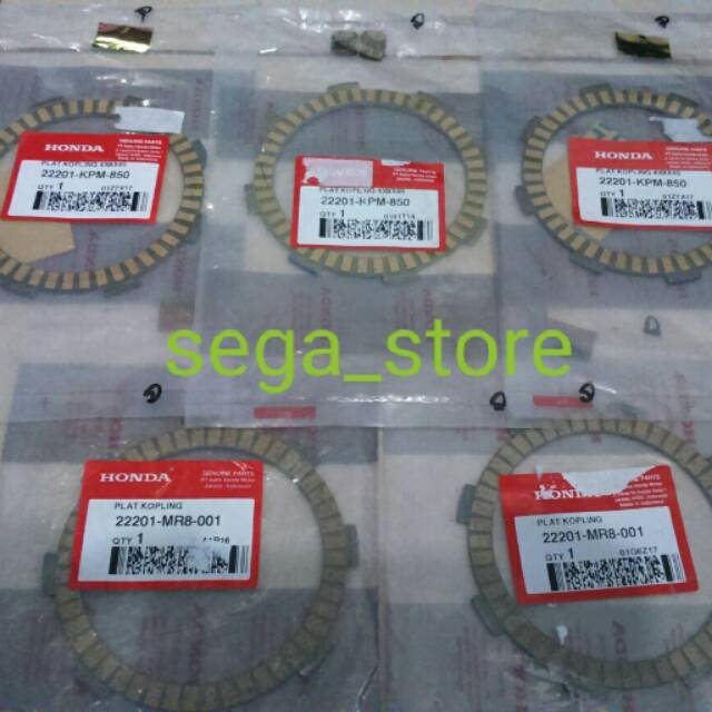Kampas kopling honda verza / mega pro monoshock ori original AHM 22201-KPM-850 22201-MR8-001