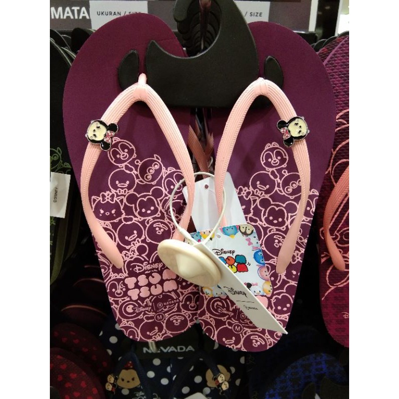 sandal jepit wedges disney Tsum tsum