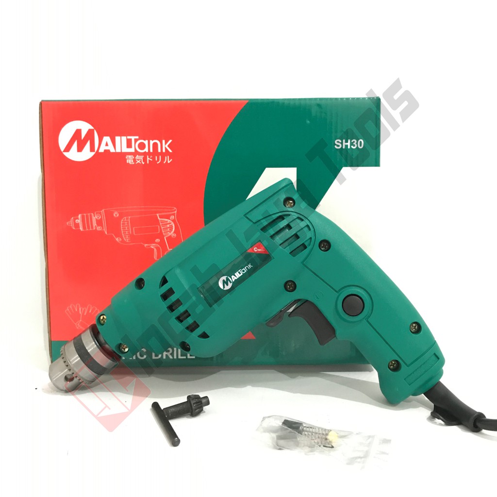 MAILTANK SH30 Mesin Bor Besi Kayu 10 mm - Electric Drill