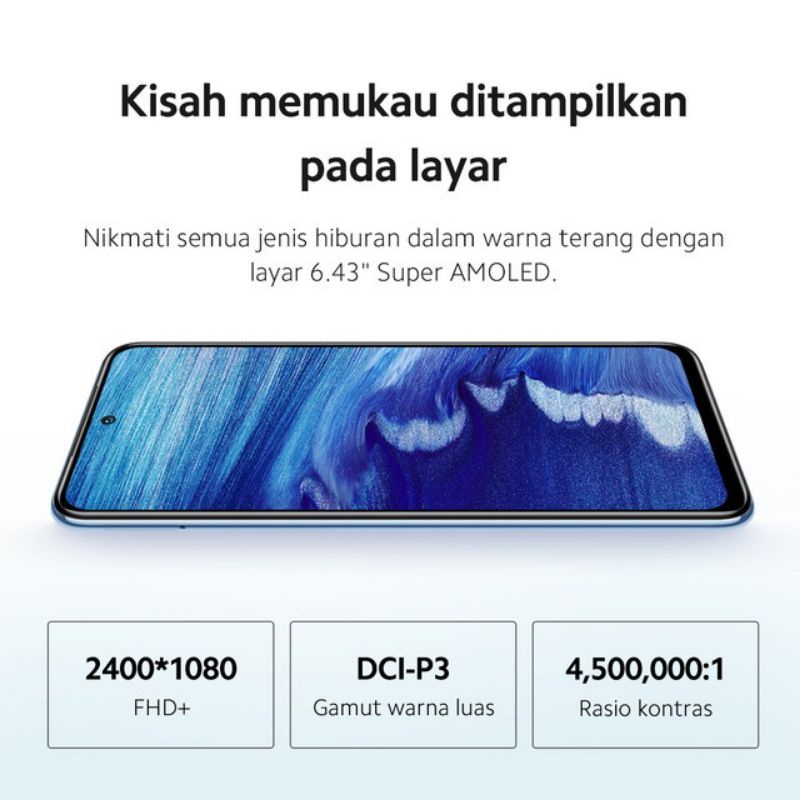 HP Baru Xiaomi Redmi Note 10S Amoled NFC 8/128 Ram 8GB Rom 128GB - New Original Garansi Resmi TAM - Helio G95 64MP Layar Super 5000 mAh - 6/64 6/128 6GB 64GB 6 64 128 GB Internal - Warna Colour Blue White Gray Black Hitam Putih Promo Murah Dual 2 Speaker-2