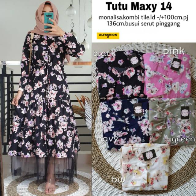 Gamis tutu maxy