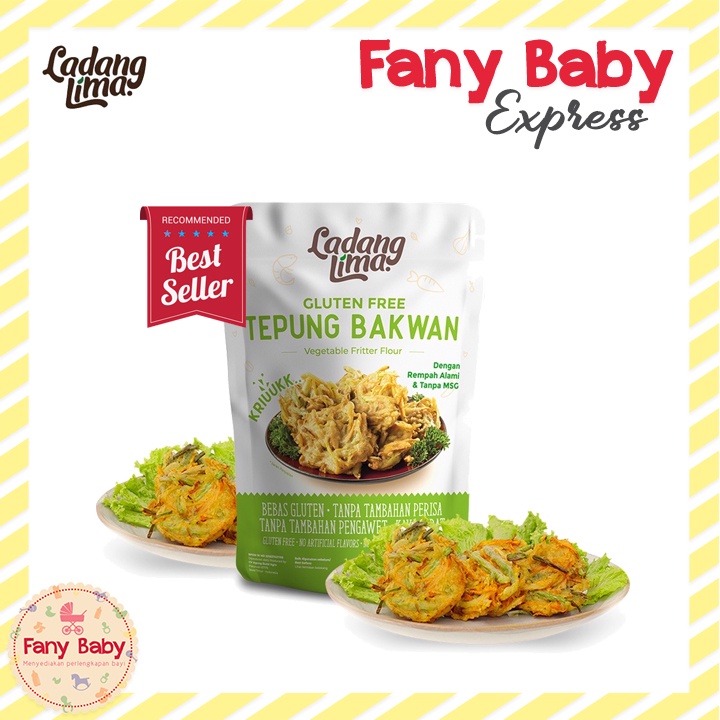 LADANG LIMA TEPUNG PISANG GORENG / BAKWAN 200G