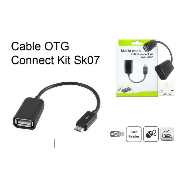 BISA COD!!! OTG KABEL/KABEL OTG SERBAGUNA MODEL S-K07 TERBAIK-NSC