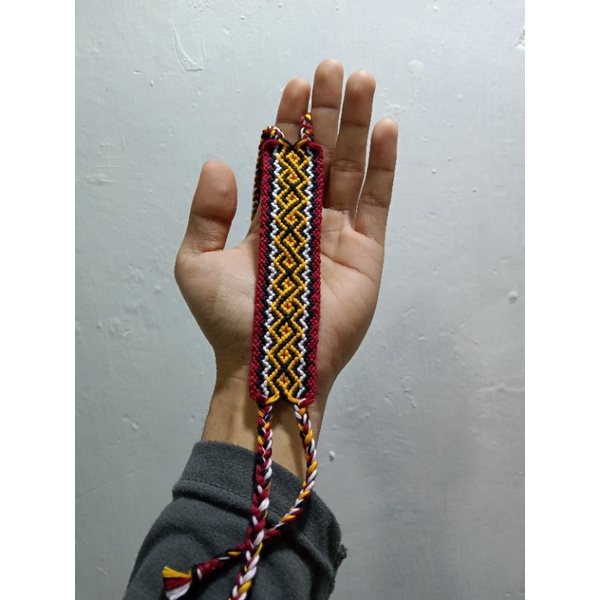 gelang gunung motif etnik handmade