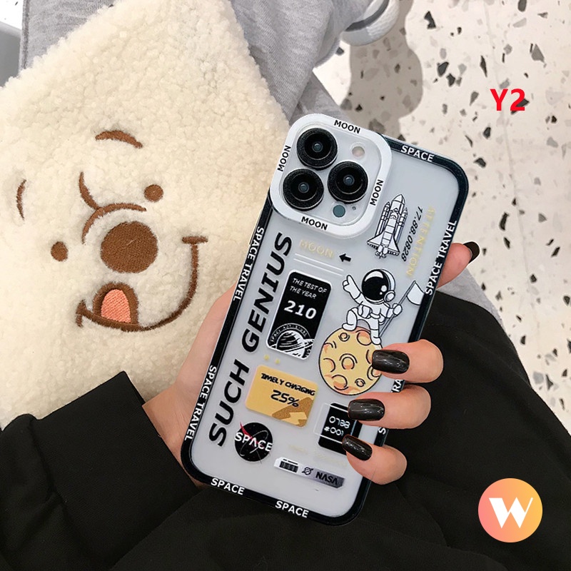 Soft Case TPU Motif NASA Untuk Xiaomi Redmi 10C 9T 9 10 9A 9C Mi POCO X3 NFC POCO M3 X3 Pro M4 Pro Note 10 10s 9 8 9s 9pro 11 11s 10pro Max