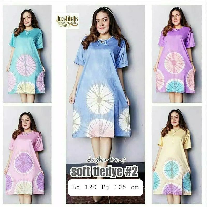 Daster Jumbo Ld 120 cm Bahan Kaos