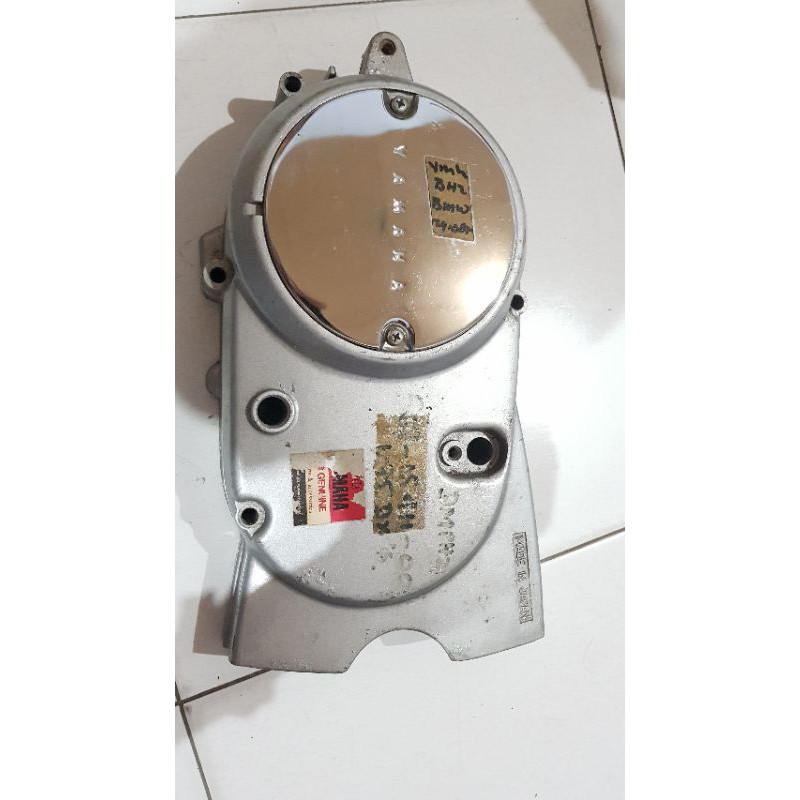 Cover Tutup Bak Crankcase Kiri Blok Block Set Tutup Magnet Magnit Mesin Yamaha V75 V80 V 75 80 Ori