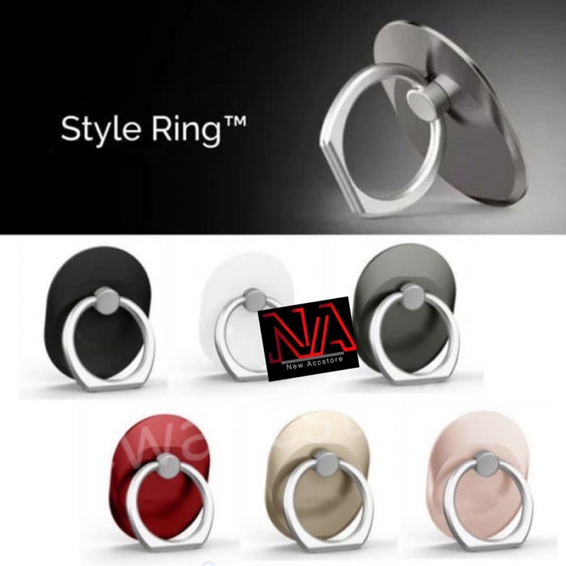 iring stand holder, iring hp, stand handphone, ring stand iring lucu