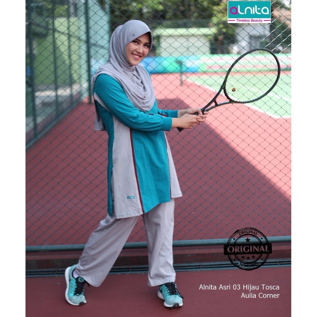 GROSIR TERMURAH Baju Wanita Alnita ASRI 03 Tosca ORIGINAL Blouse Muslim