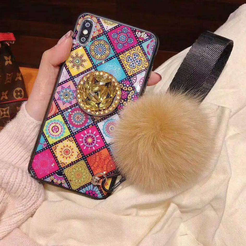 ¯ GJ7 Crystal Glass Case Samsung A10S A20S A30S A50S & Pop Socket ✱ ✄