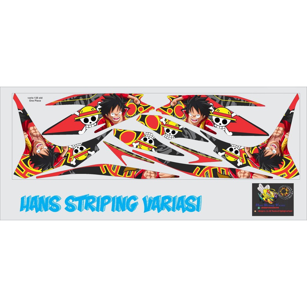 striping stiker decal vario 125 old one piece