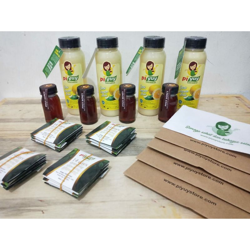 PAKET PROMO PIYUY LEMON Plus sliming detox