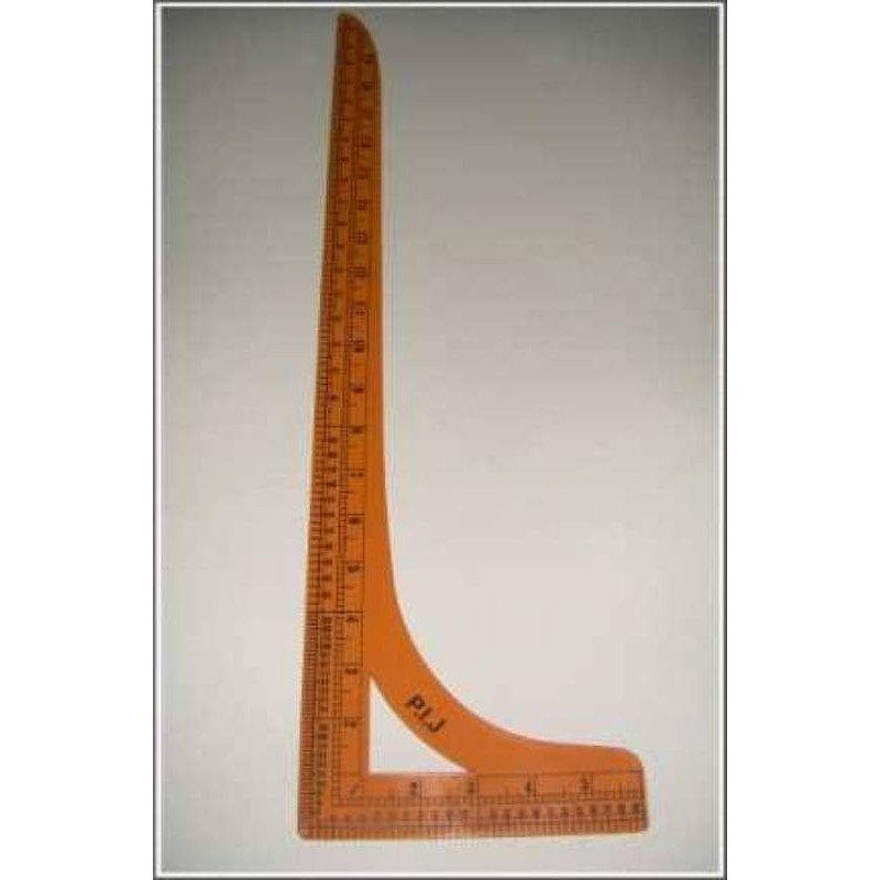 PENGGARIS SIKU POLA JAHIT BESAR