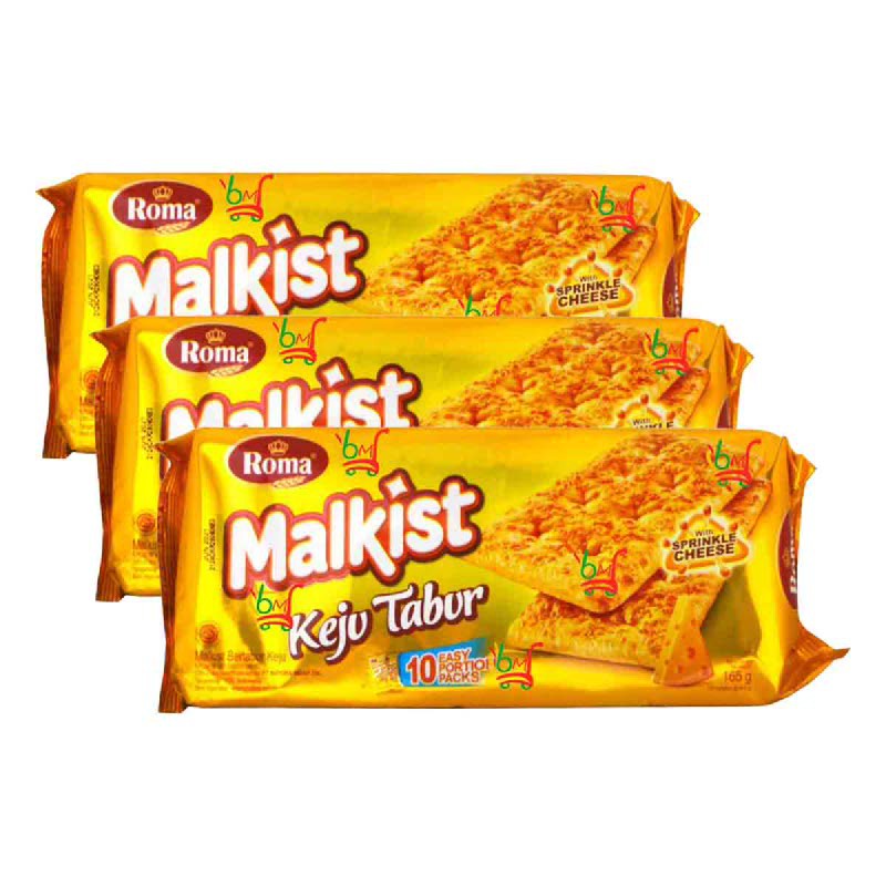 Roma Malkist Keju Tabur 165g