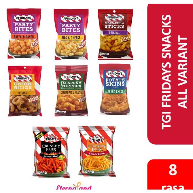 

Tgif Snacks - Snack Impor Aneka Rasa Tgi Fridays All Variant